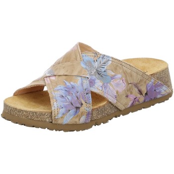 Think  Clogs Pantoletten Koak Pantolette braun pastell Flowers 3-000537-900 günstig online kaufen