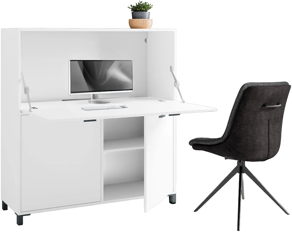 byLIVING Sekretär "Montana", platzsparende Arbeitslösung mit viel Stauraum, günstig online kaufen