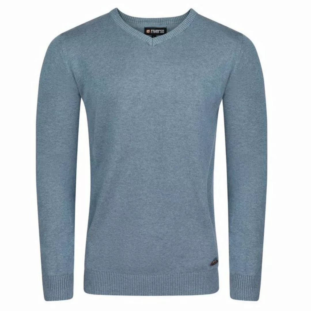 riverso Herren Pullover RIVEmil V-Neck Regular Fit günstig online kaufen