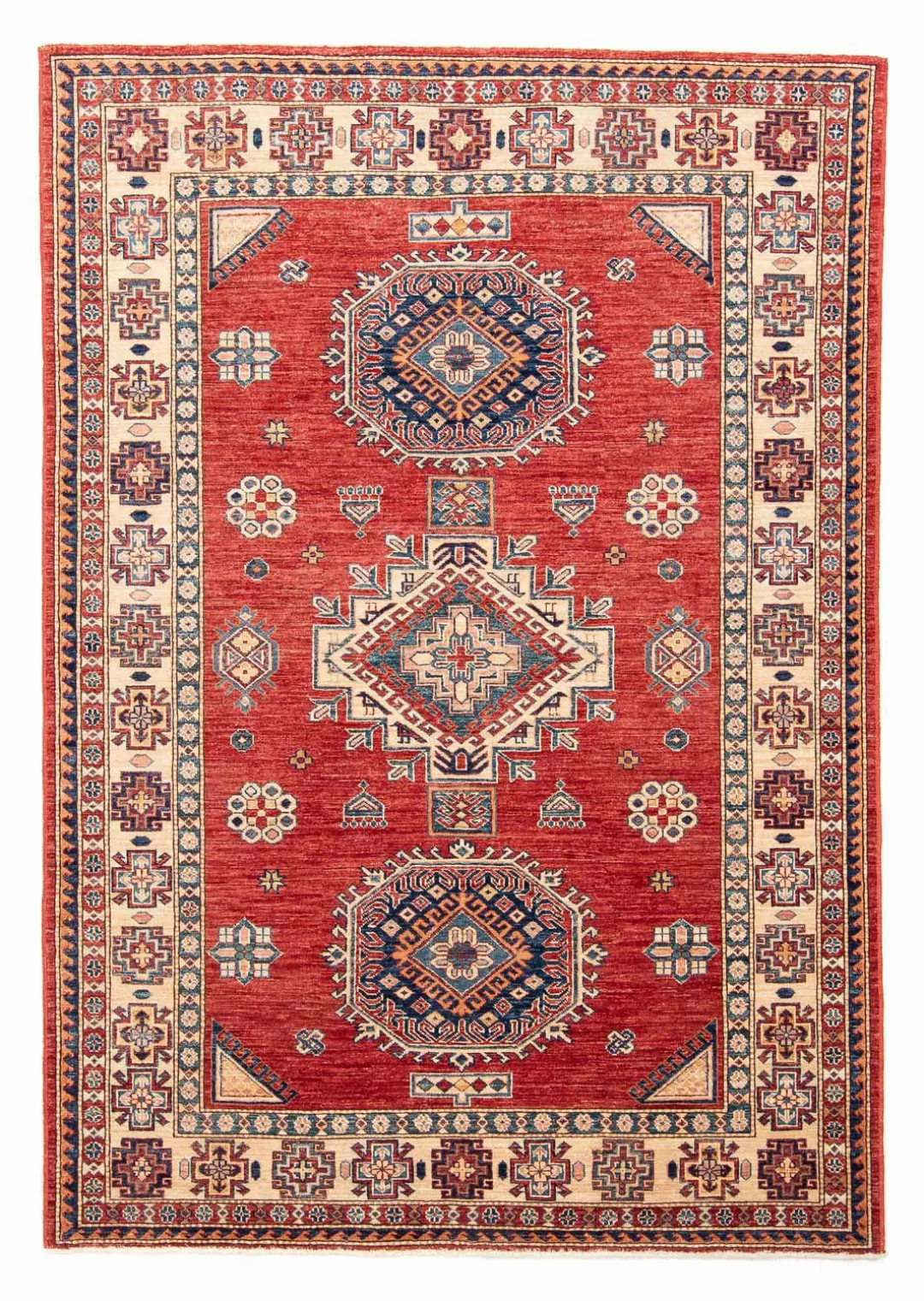 morgenland Orientteppich »Ziegler - Kazak - 238 x 176 cm - rot«, rechteckig günstig online kaufen