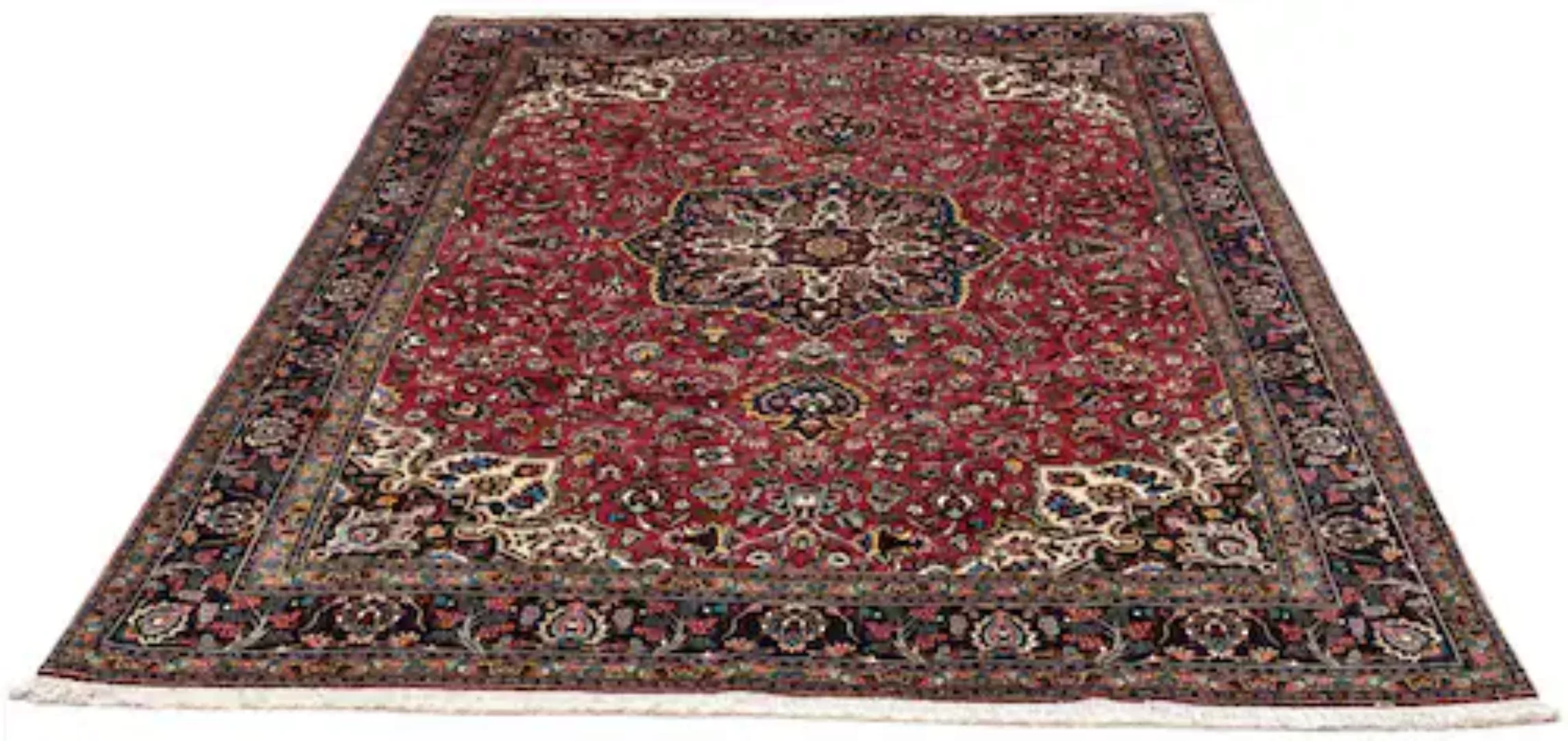 morgenland Wollteppich »Täbriz - 50 Raj Medaillon Rosso 349 x 255 cm«, rech günstig online kaufen