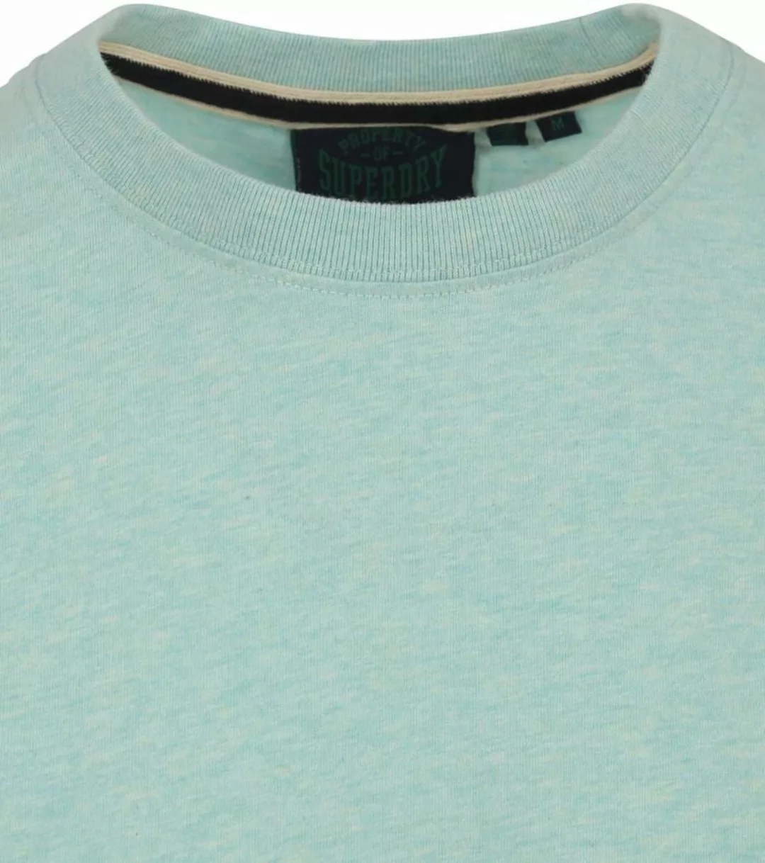 Superdry T-Shirt VINTAGE LOGO EMB TEE Light Mint Green Marl günstig online kaufen