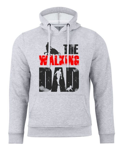 Cotton Prime® Hoodie THE WALKING DAD mit weichem Innenfleece günstig online kaufen