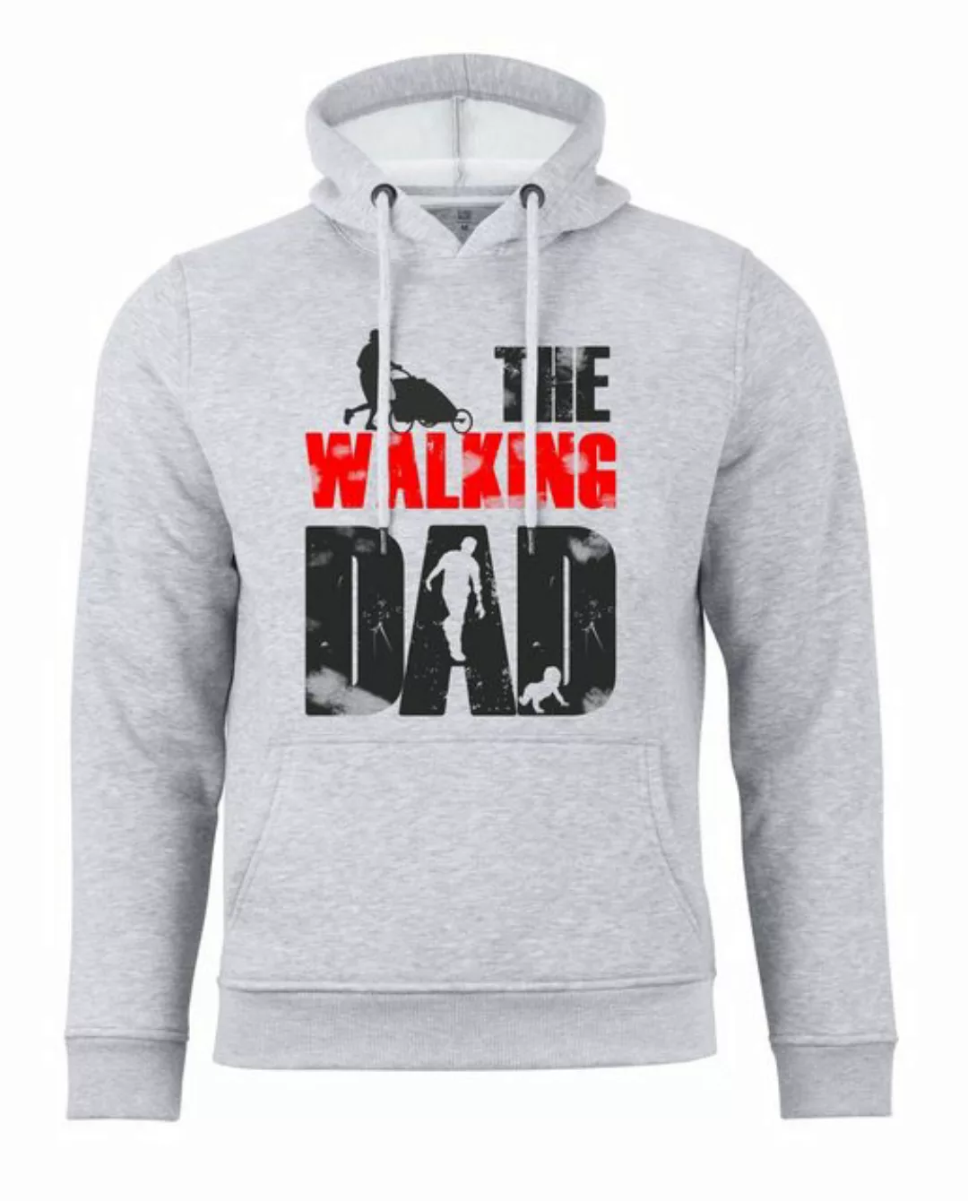 Cotton Prime® Hoodie THE WALKING DAD mit weichem Innenfleece günstig online kaufen