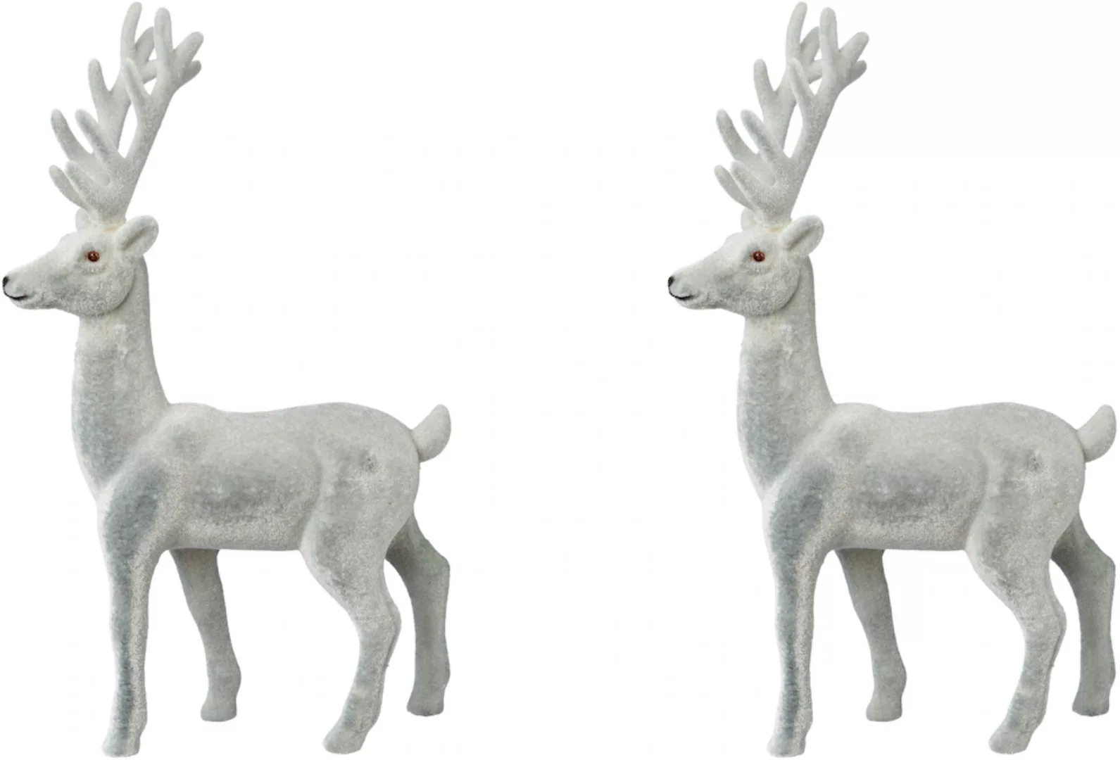 Creativ deco Weihnachtsfigur "Hirsch, Weihnachtsdeko", Dekofigur mit feiner günstig online kaufen