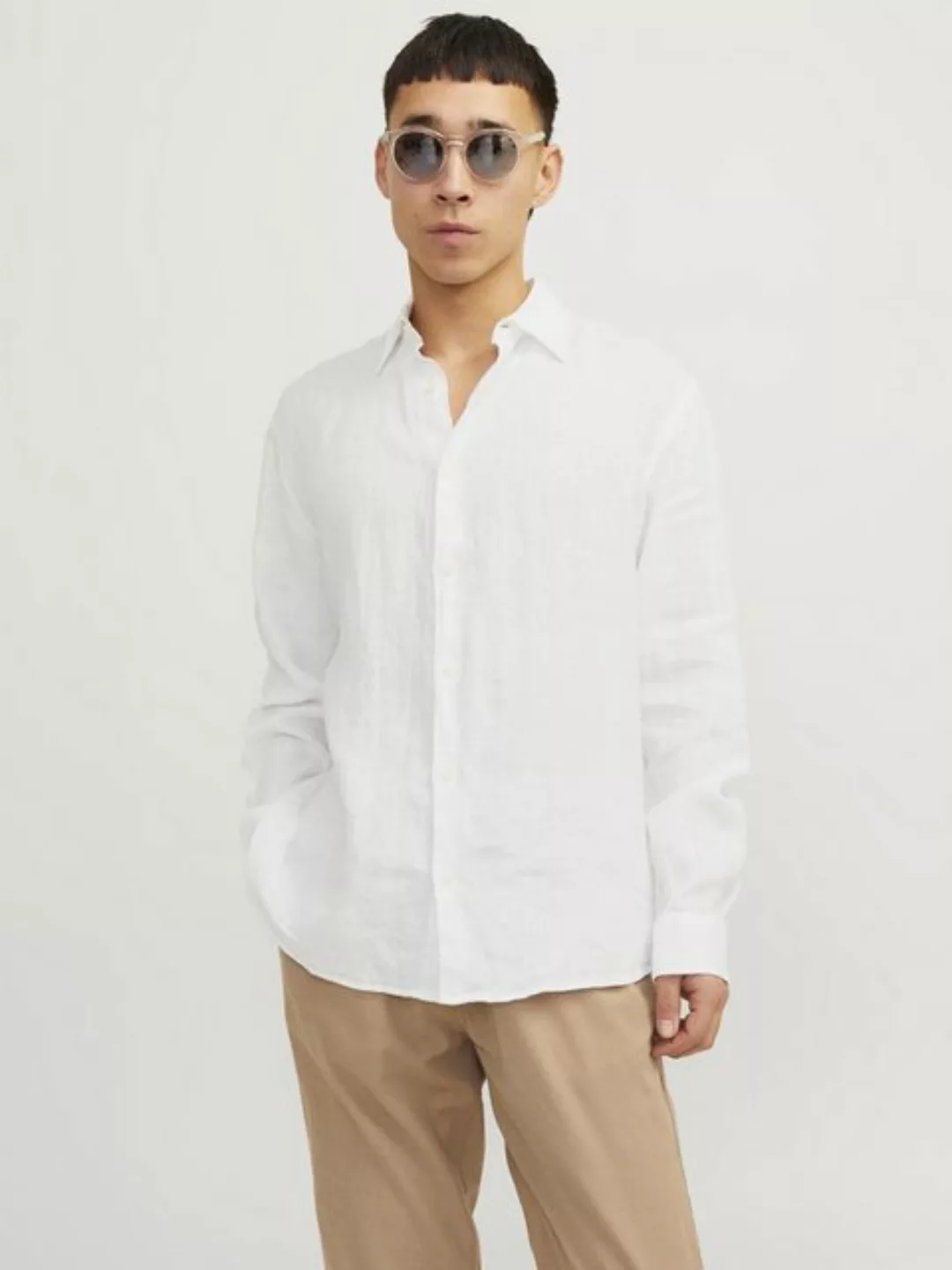 Jack & Jones Langarmhemd JPRCCLAWRENCE LINEN SHIRT L/S SN günstig online kaufen