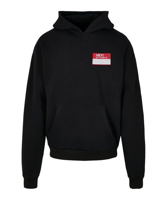 Mister Tee Sweatshirt Hey! Me Name is Oversize Hoody Baumwolle günstig online kaufen