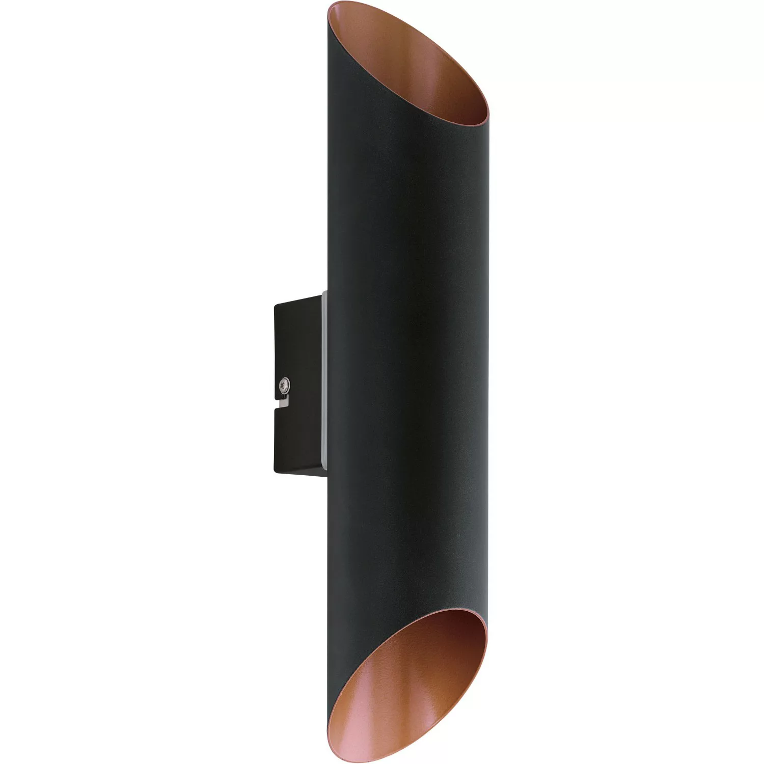 EGLO LED Außen-Wandleuchte "AGOLADA", LED-Board, Warmweiß, schwarz, kupfer günstig online kaufen