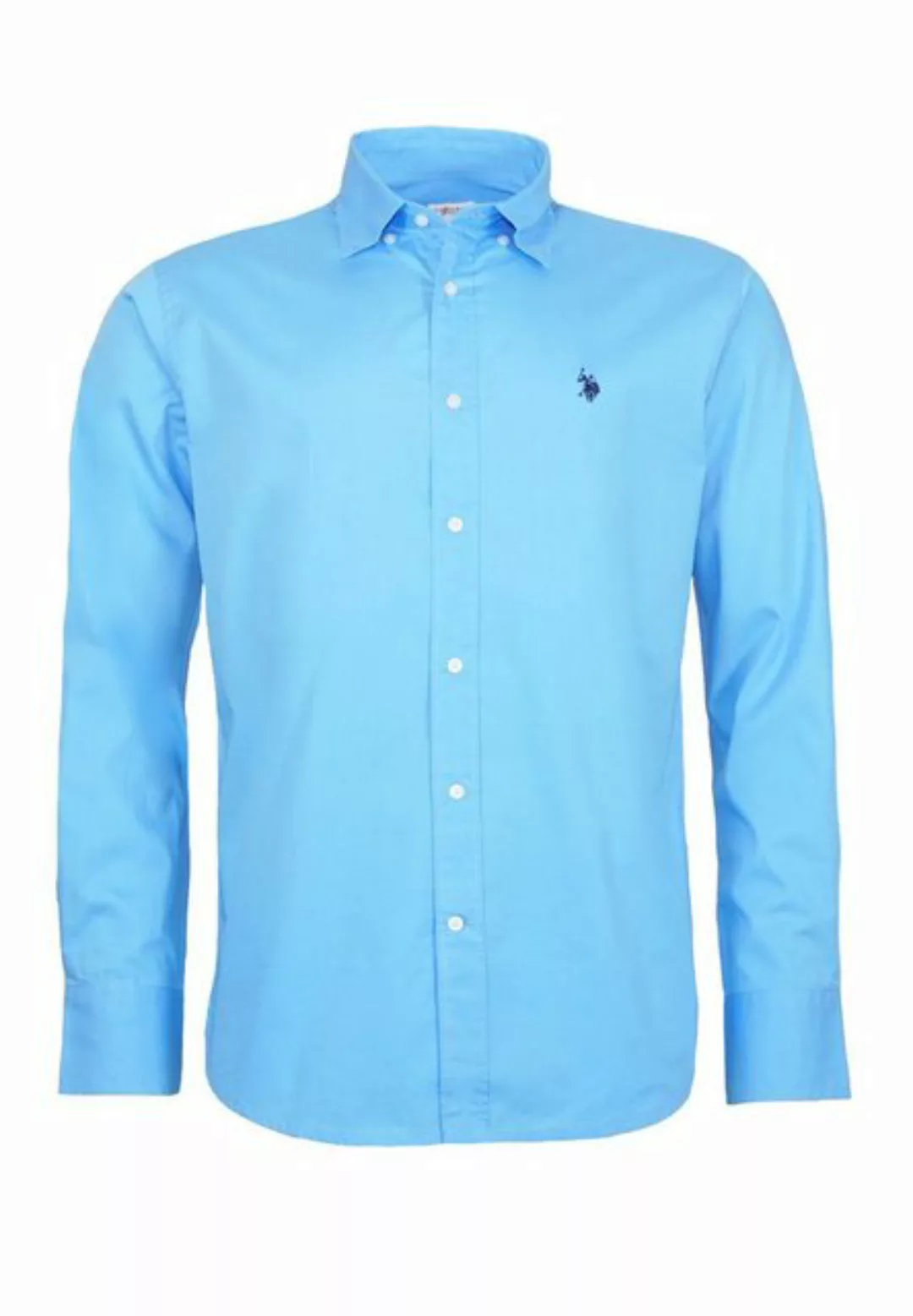 U.S. Polo Assn Langarmhemd Hemd Button Down Shirt (1-tlg) günstig online kaufen