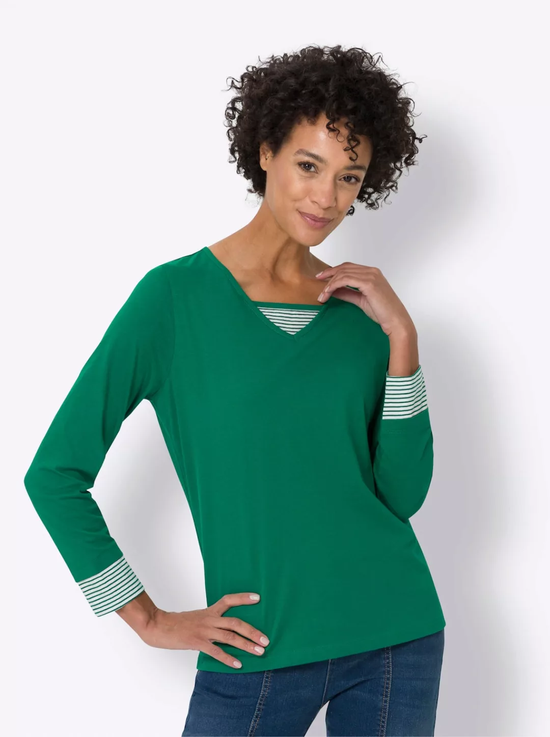 Classic Basics Langarmshirt "Shirt", (1 tlg.) günstig online kaufen