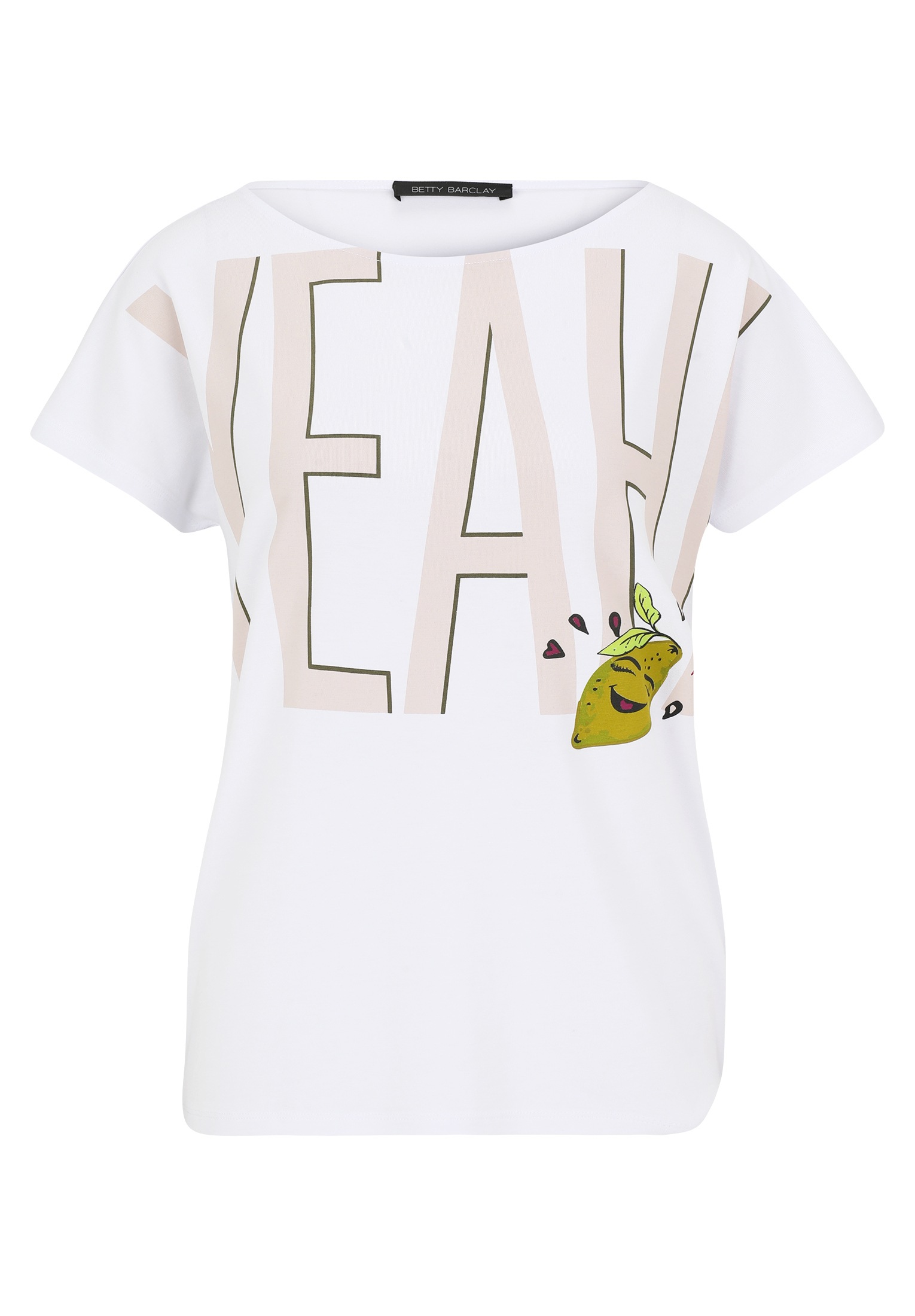 Betty Barclay Kurzarmshirt "Betty Barclay Damen Basic Shirt mit U-Boot-Auss günstig online kaufen
