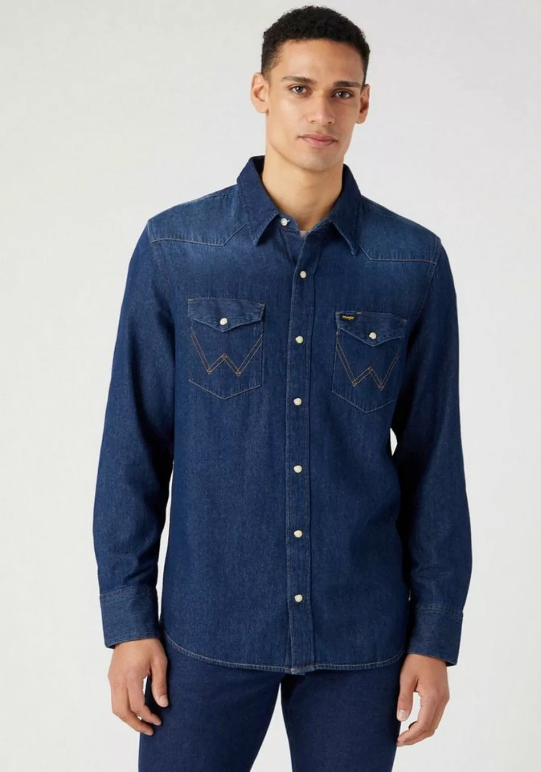 Wrangler Jeanshemd 27 MW günstig online kaufen