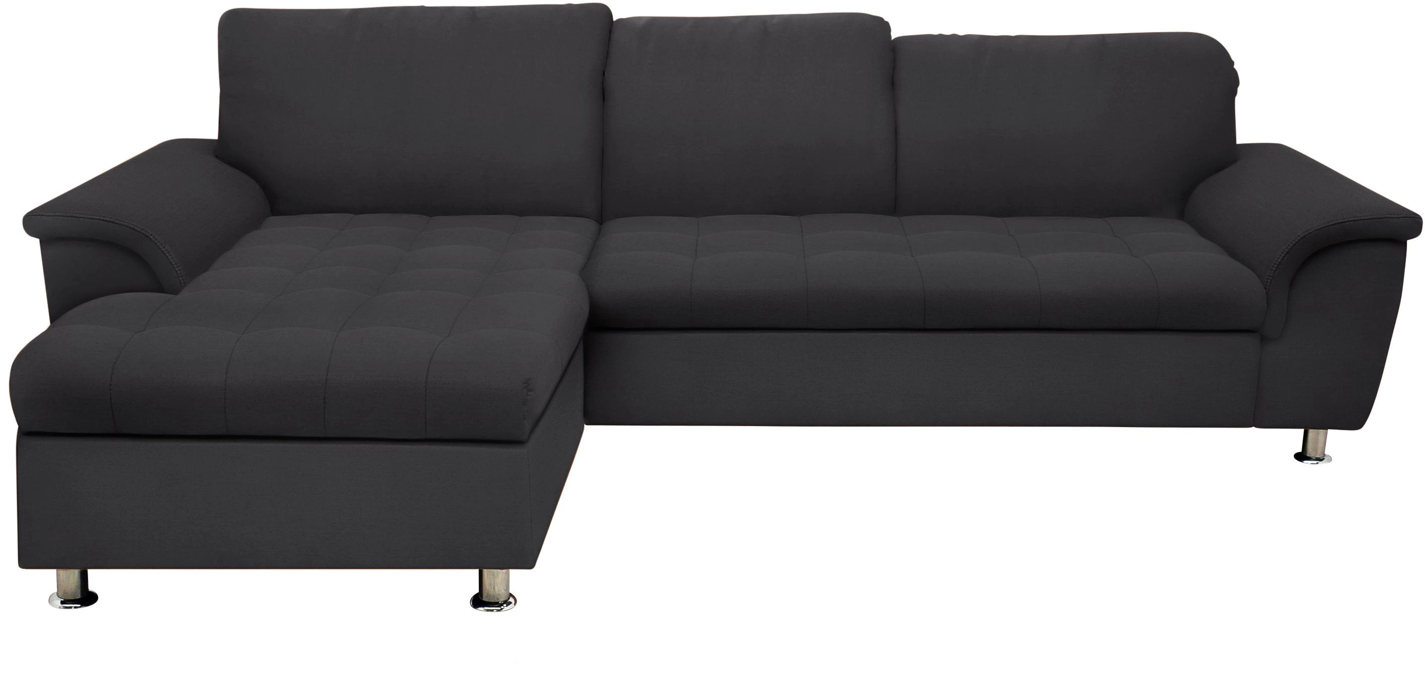 DOMO collection Ecksofa Franzi Steppung im Sitzbereich B7T/H: 278/162/80 cm günstig online kaufen