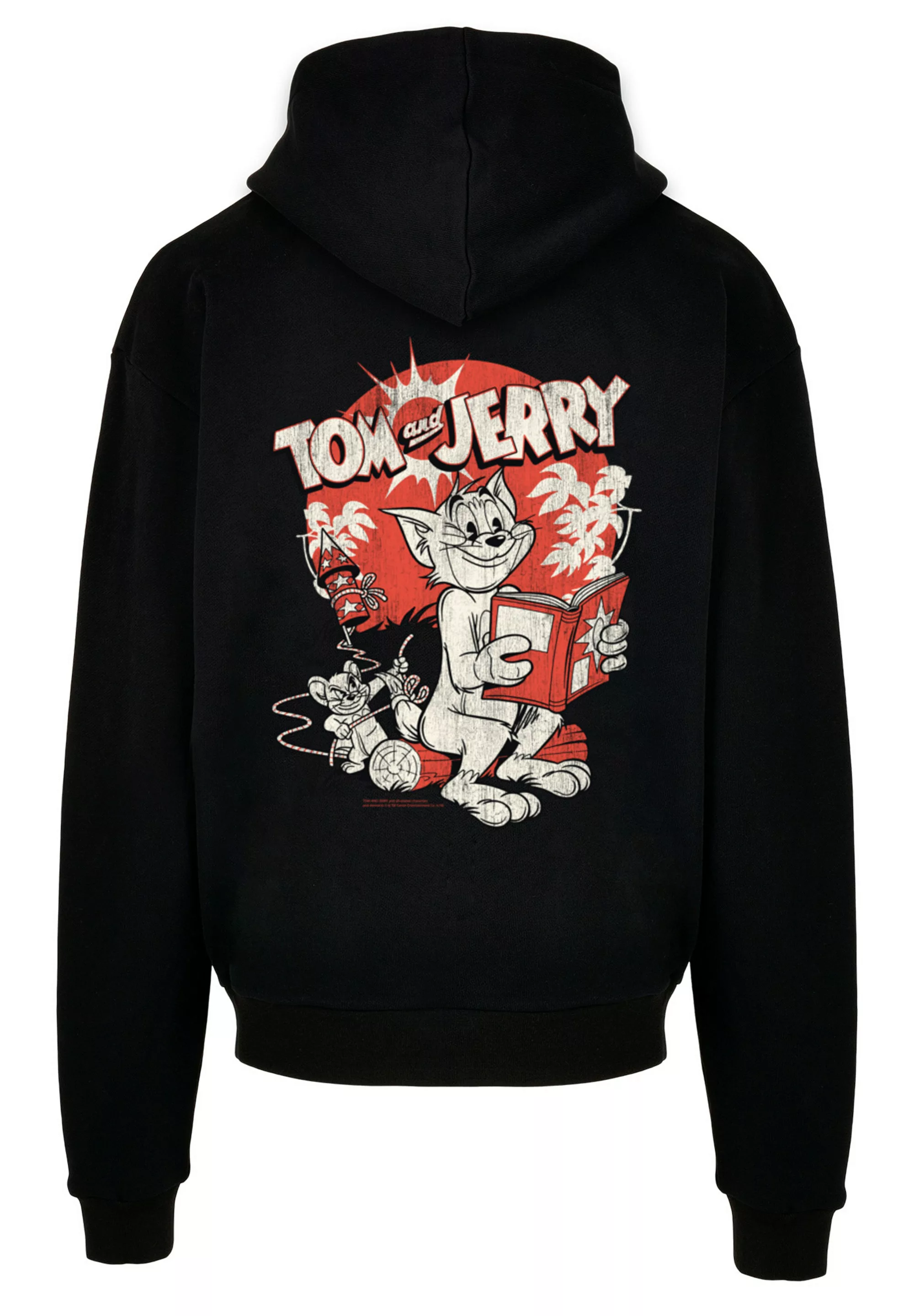 F4NT4STIC Kapuzenpullover "Tom And Jerry Rocket Prank", Print günstig online kaufen