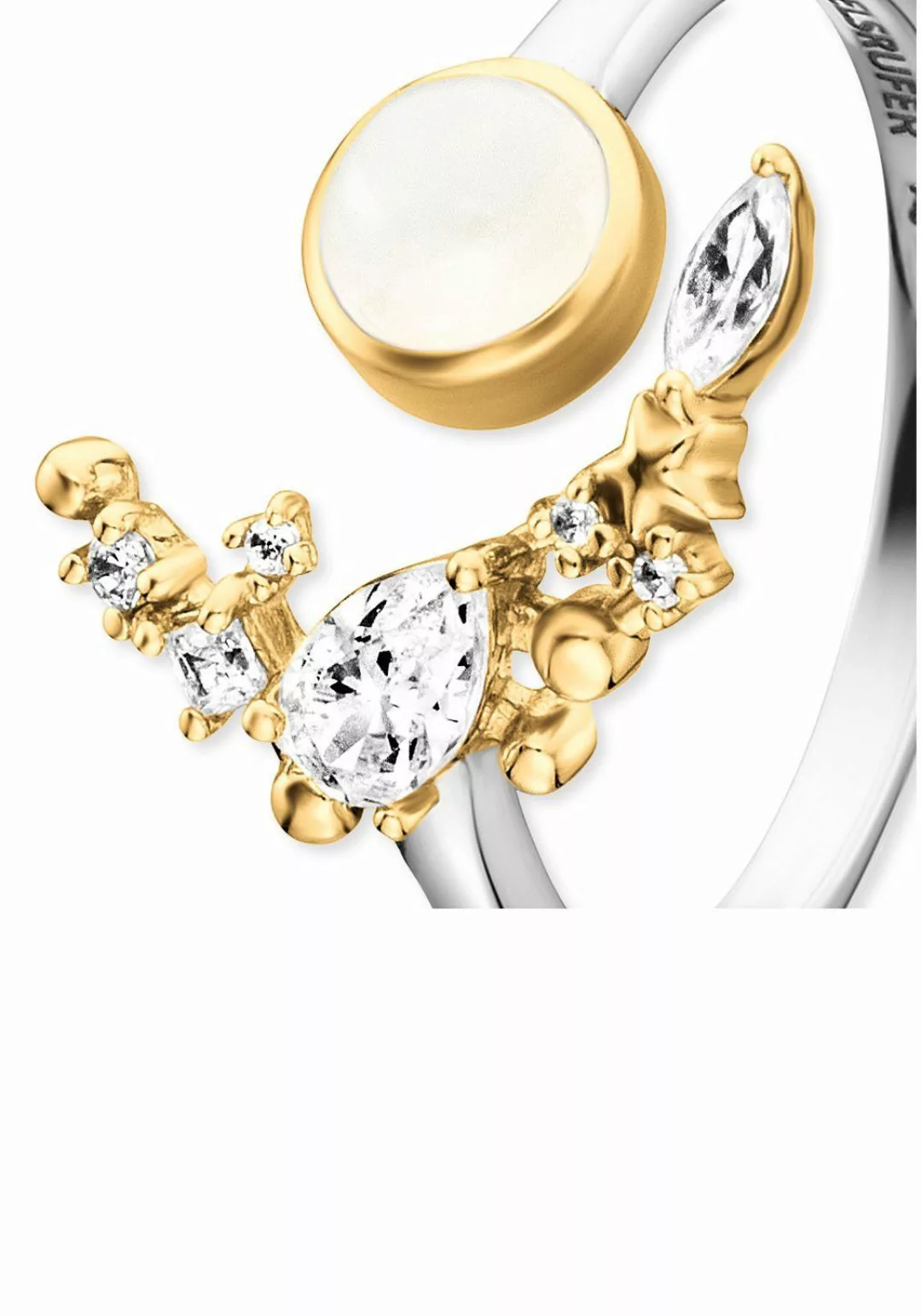 Engelsrufer Fingerring Moonlight, ERR-LILMOON-MO-BIG, mit Mondstein günstig online kaufen
