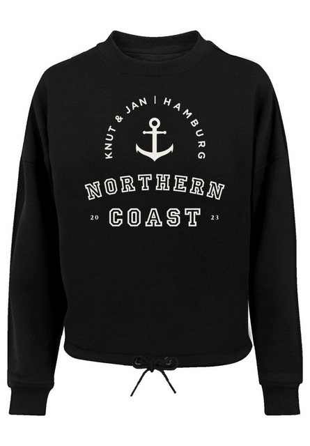 F4NT4STIC Sweatshirt "Northern Coast Knut & Jan Hamburg", Print günstig online kaufen