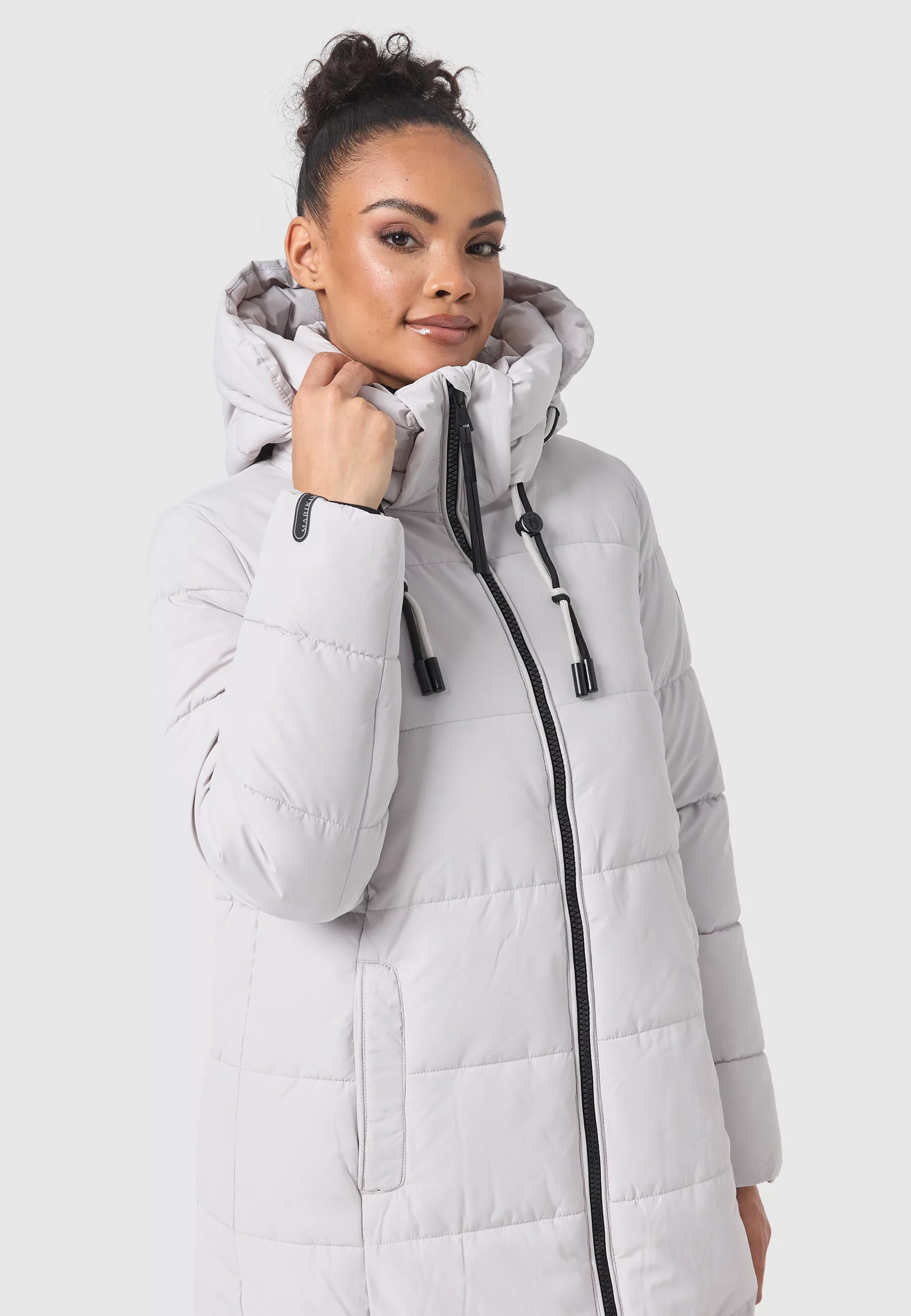 Marikoo Winterjacke "Nadeshikoo XIV", extra langer Winter Mantel gesteppt günstig online kaufen