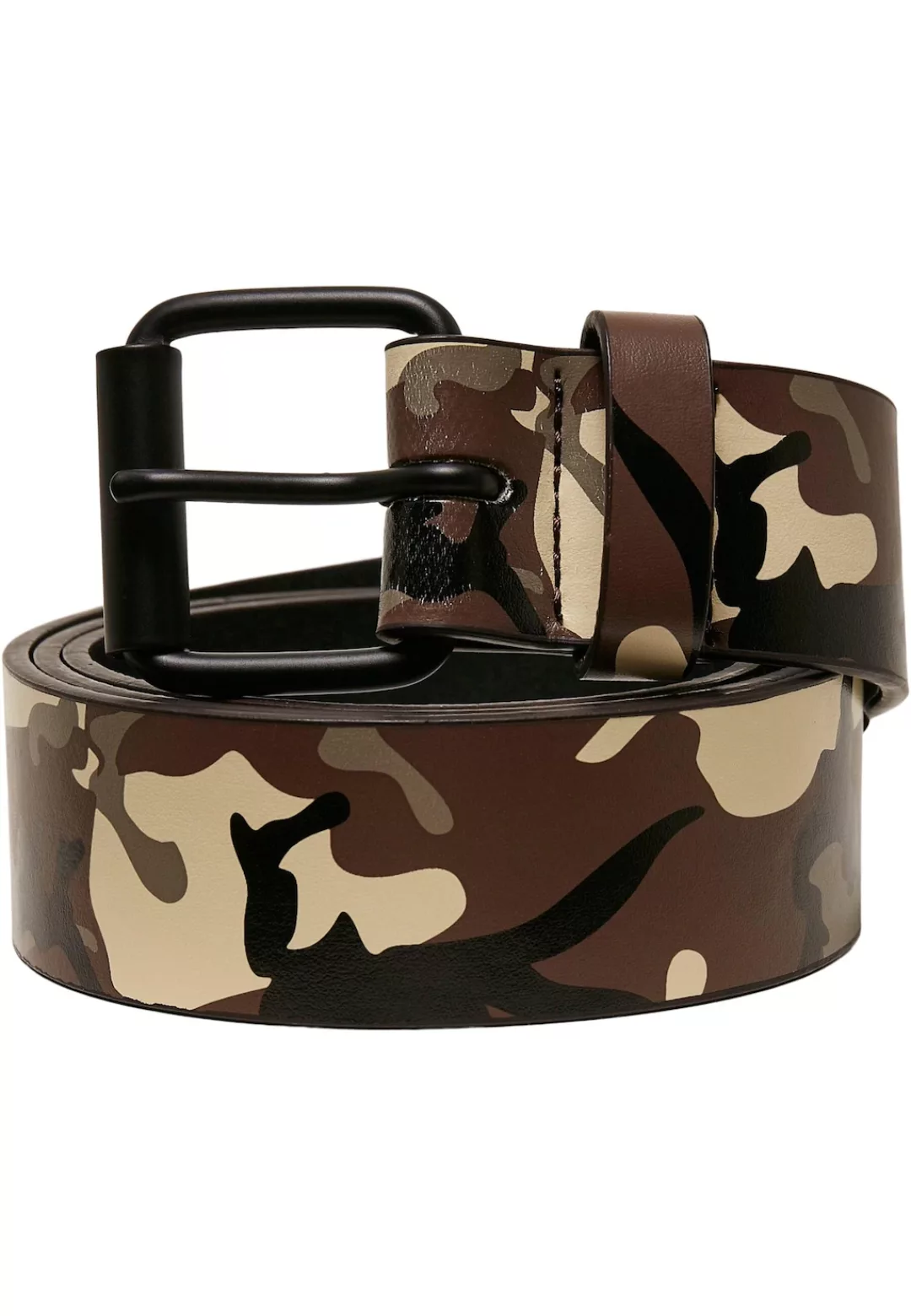 URBAN CLASSICS Hüftgürtel "Urban Classics Unisex Synthetic Leather Camo Bel günstig online kaufen