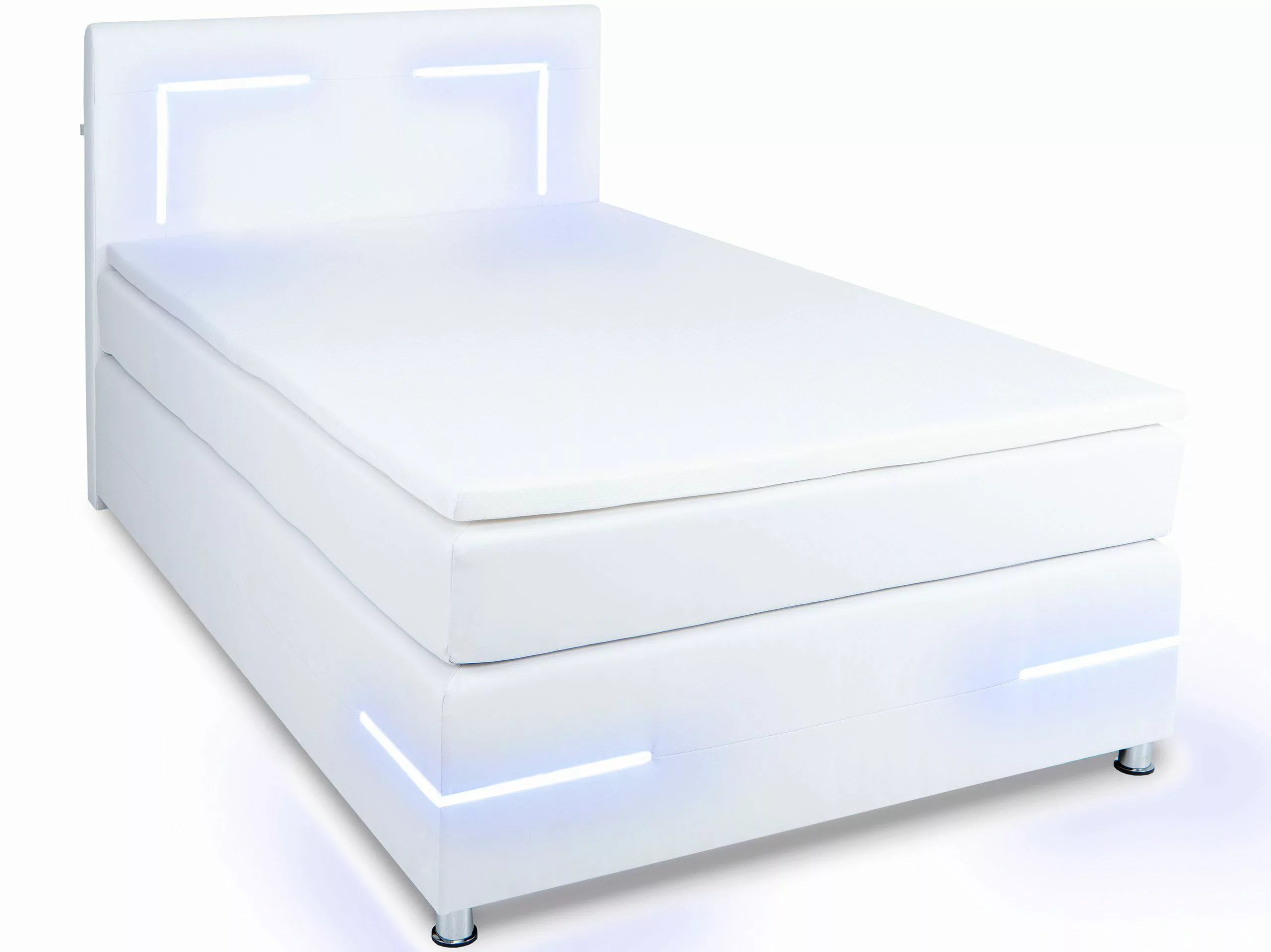 wonello Boxspringbett Lights 2.0, mit LED günstig online kaufen