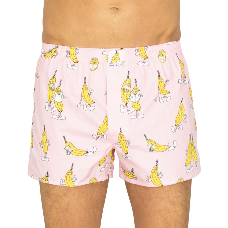 Lousy Livin Boxershorts Pink mit Motiv günstig online kaufen