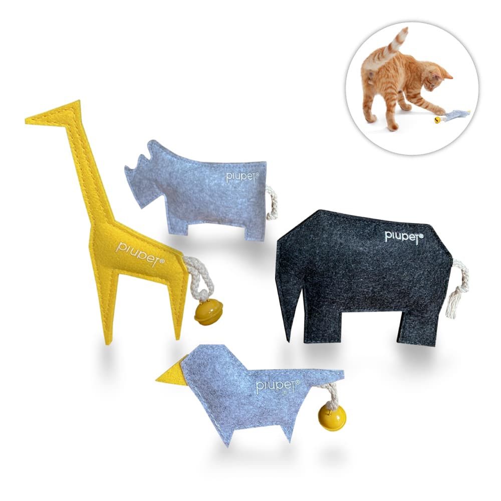 Piupet Outdoor-Spielzeug Katzenspielzeug 4er Set I günstig online kaufen