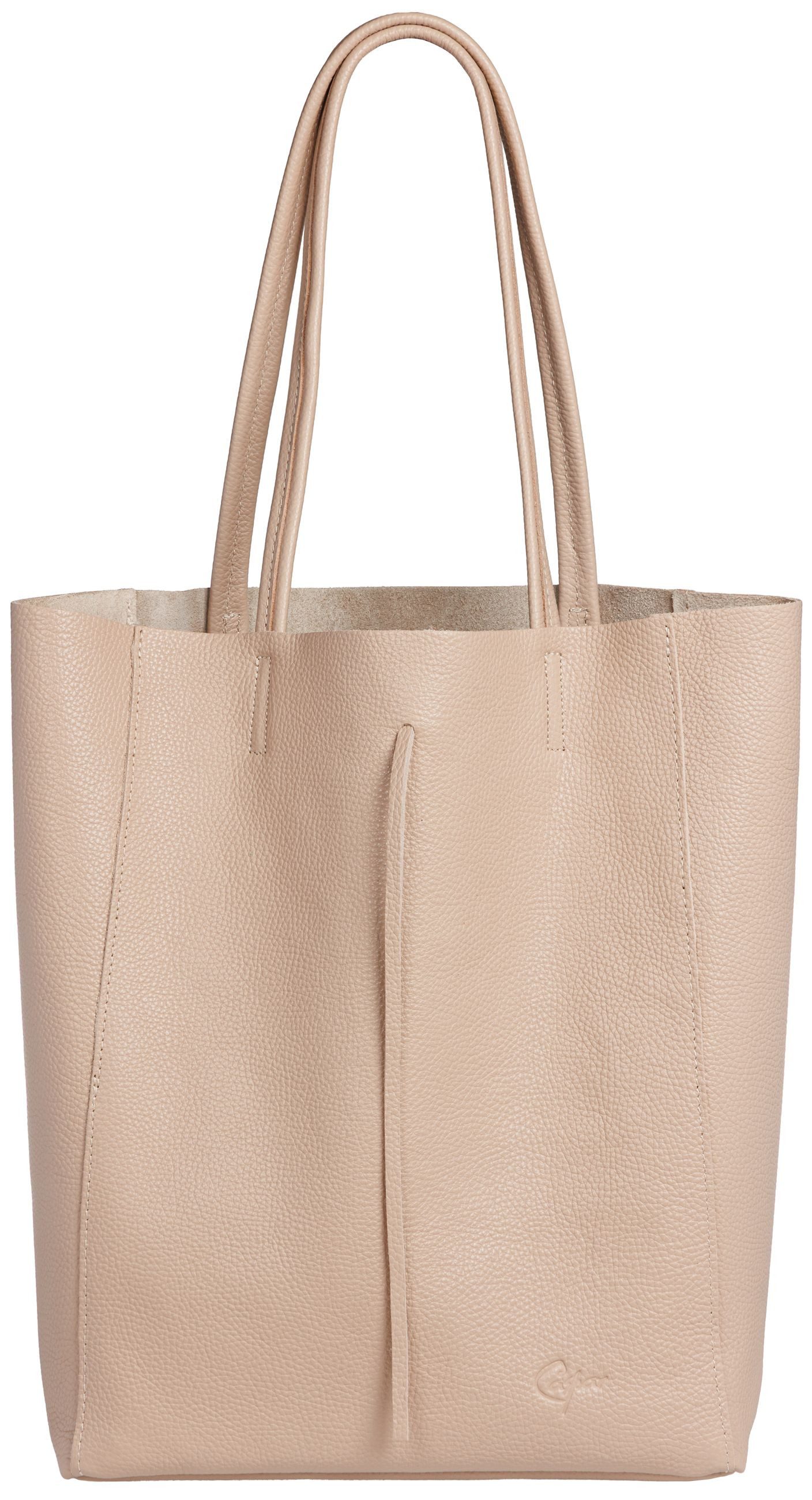 Caspar Schultertasche - Großer Damen Leder günstig online kaufen