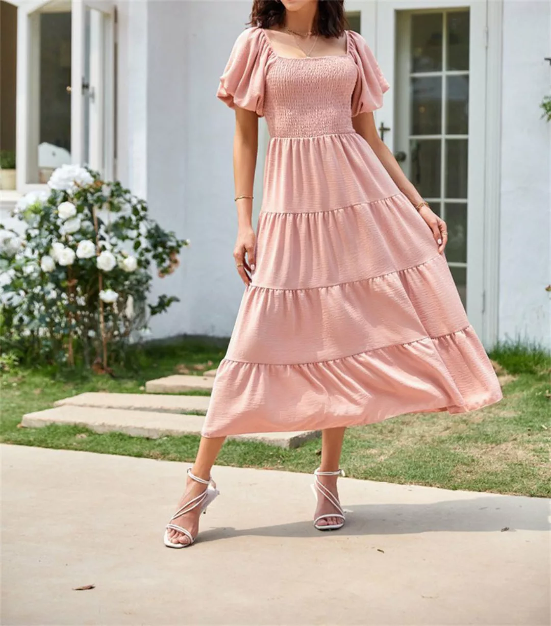 AFAZ New Trading UG A-Linien-Kleid Damenröcke, Sommerkleider, gestrickte Mi günstig online kaufen