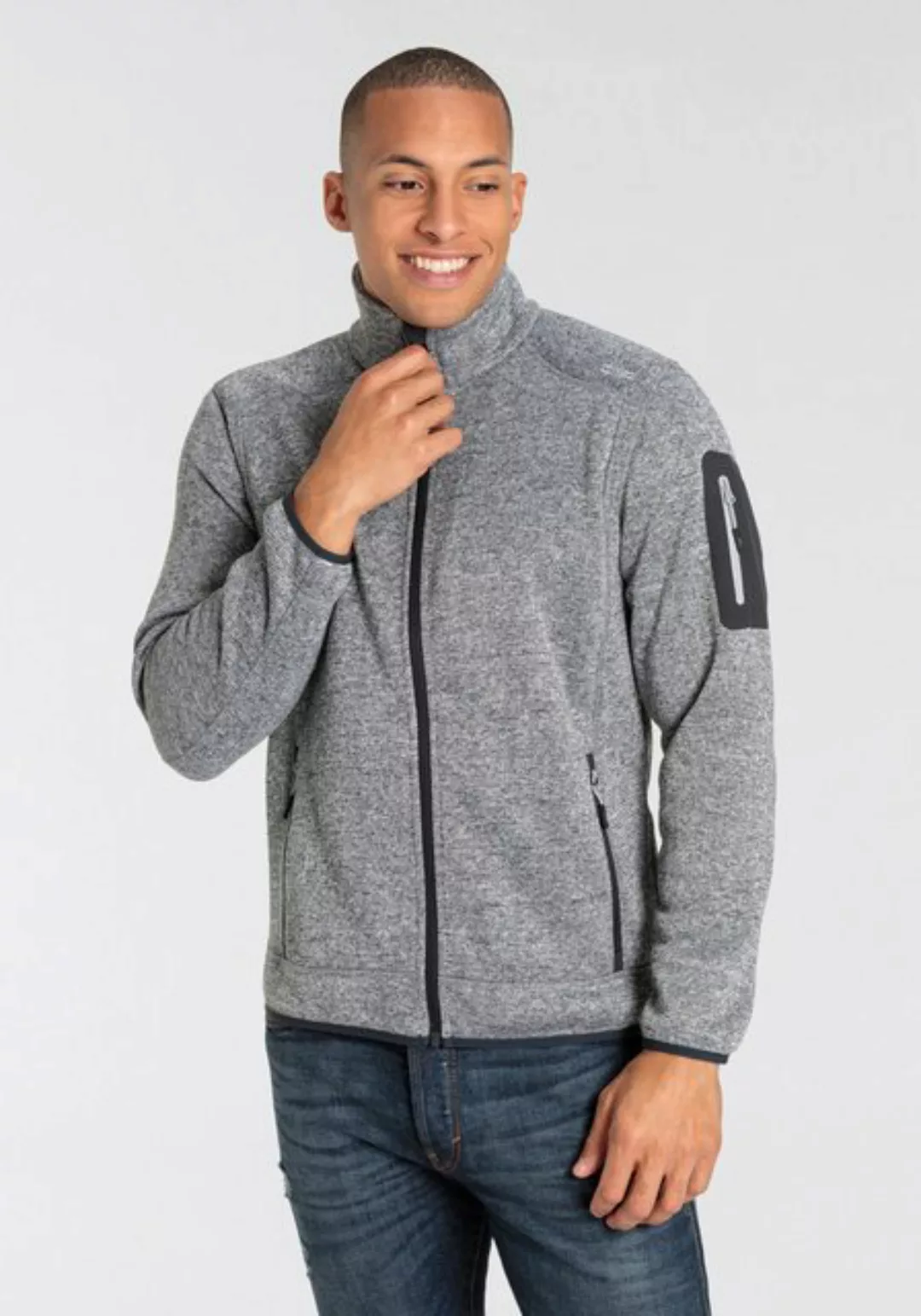 CAMPAGNOLO 3-in-1-Funktionsjacke Strickjacke Fix Hood Knitted günstig online kaufen