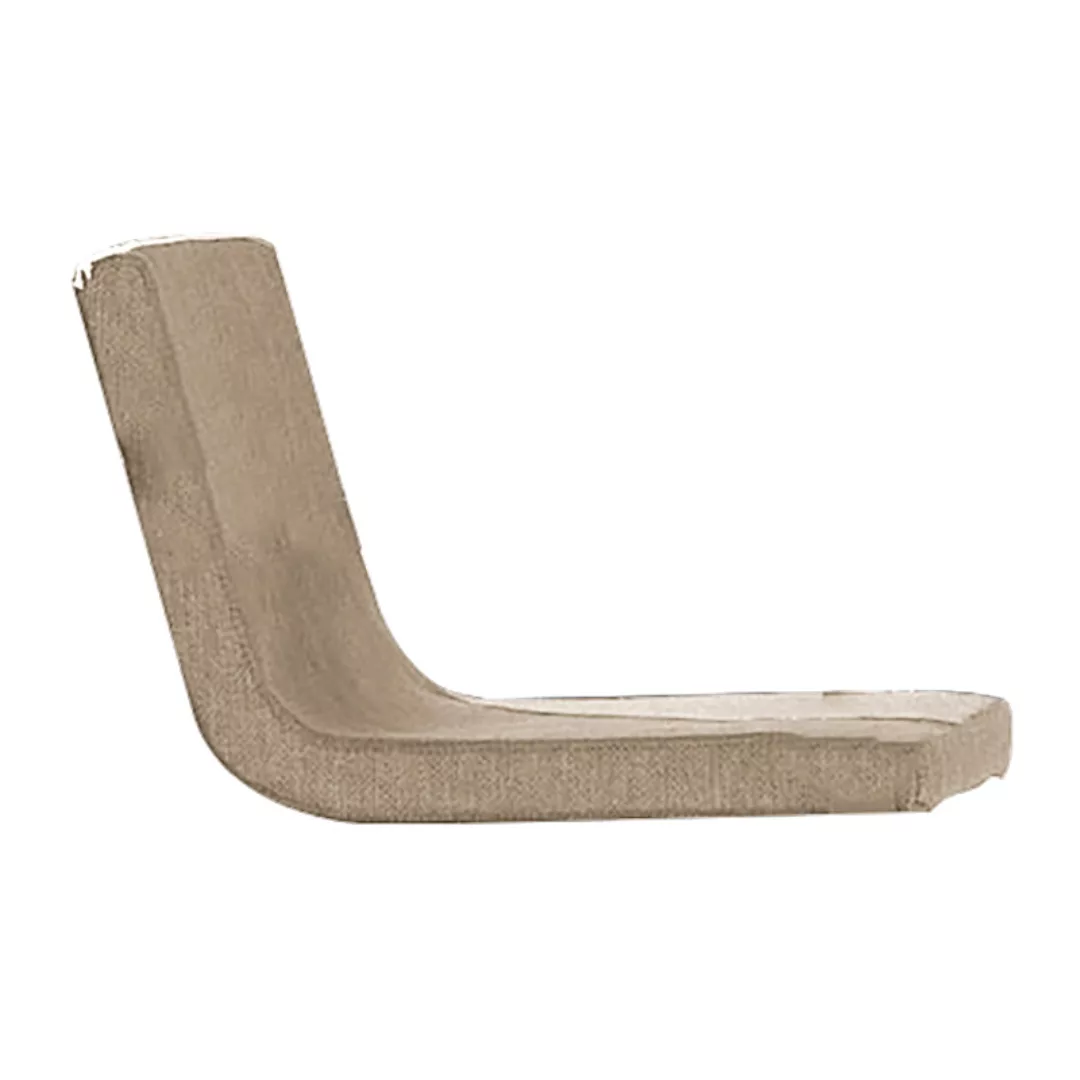 Gandia Blasco - Flat Armlehnstuhl mit Sitzauflage - sand/Stoff Sling Logan günstig online kaufen