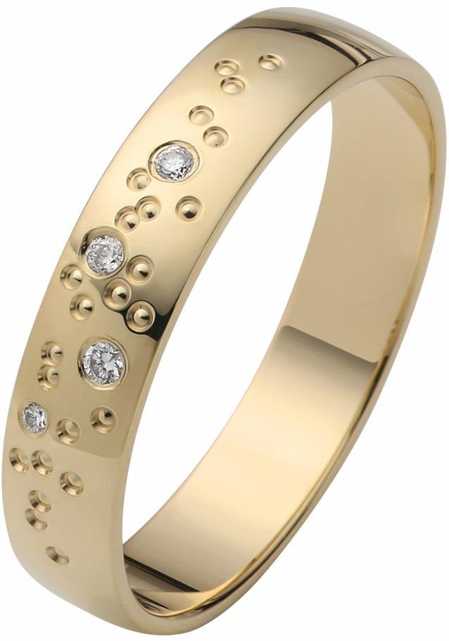 Firetti Trauring "Schmuck Geschenk Gold 375 Hochzeit Ehering "LIEBE" Sterne günstig online kaufen