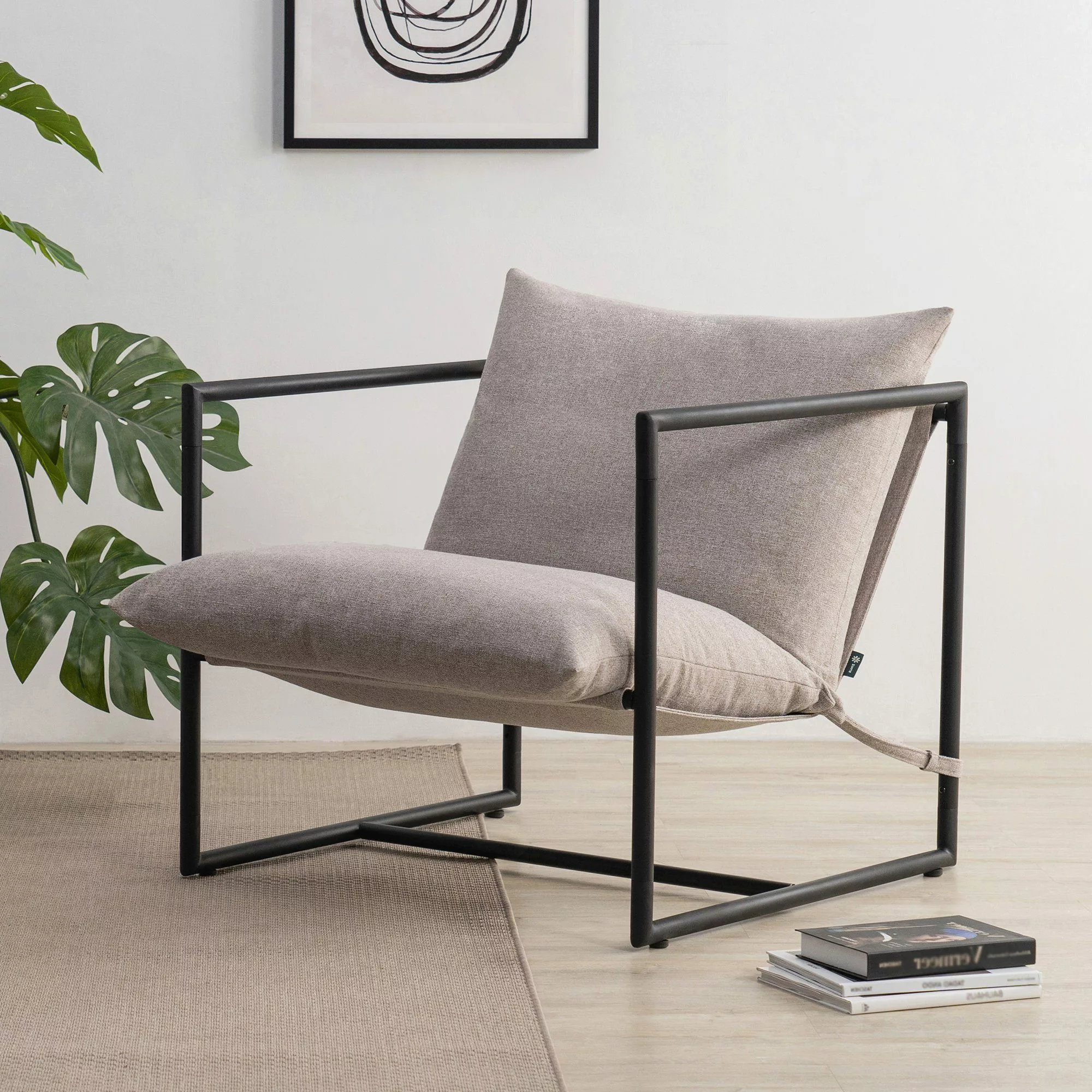 ZINUS Loungesessel Aidan mit Metallgestell und günstig online kaufen