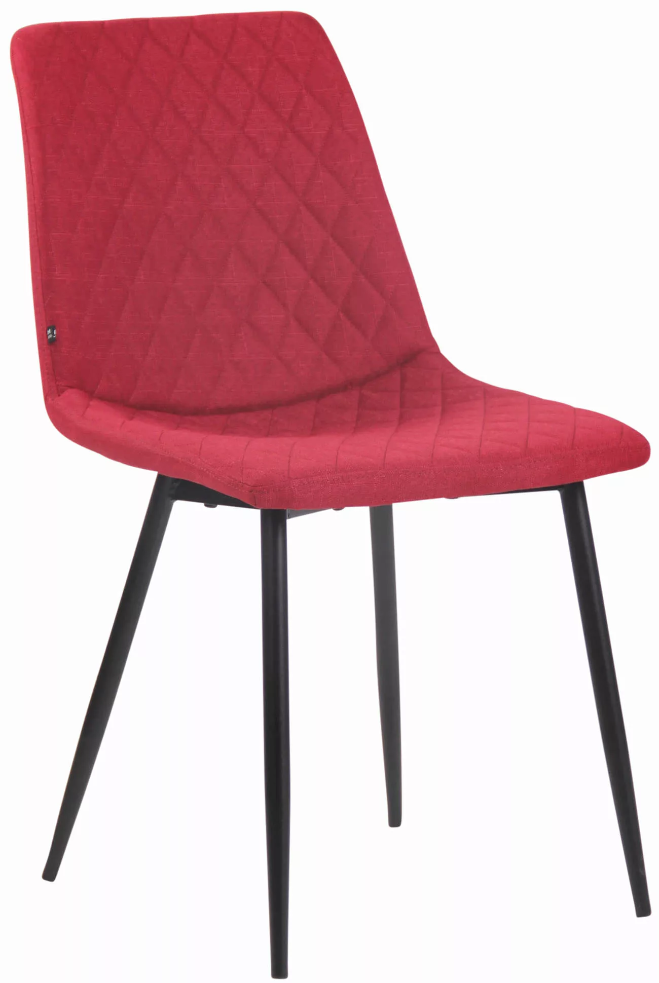 Stuhl Telde Stoff Rot günstig online kaufen