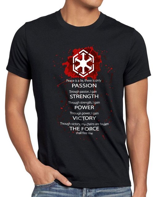 style3 T-Shirt Sith Code Kodex star krieg wars imperium der sterne vader günstig online kaufen