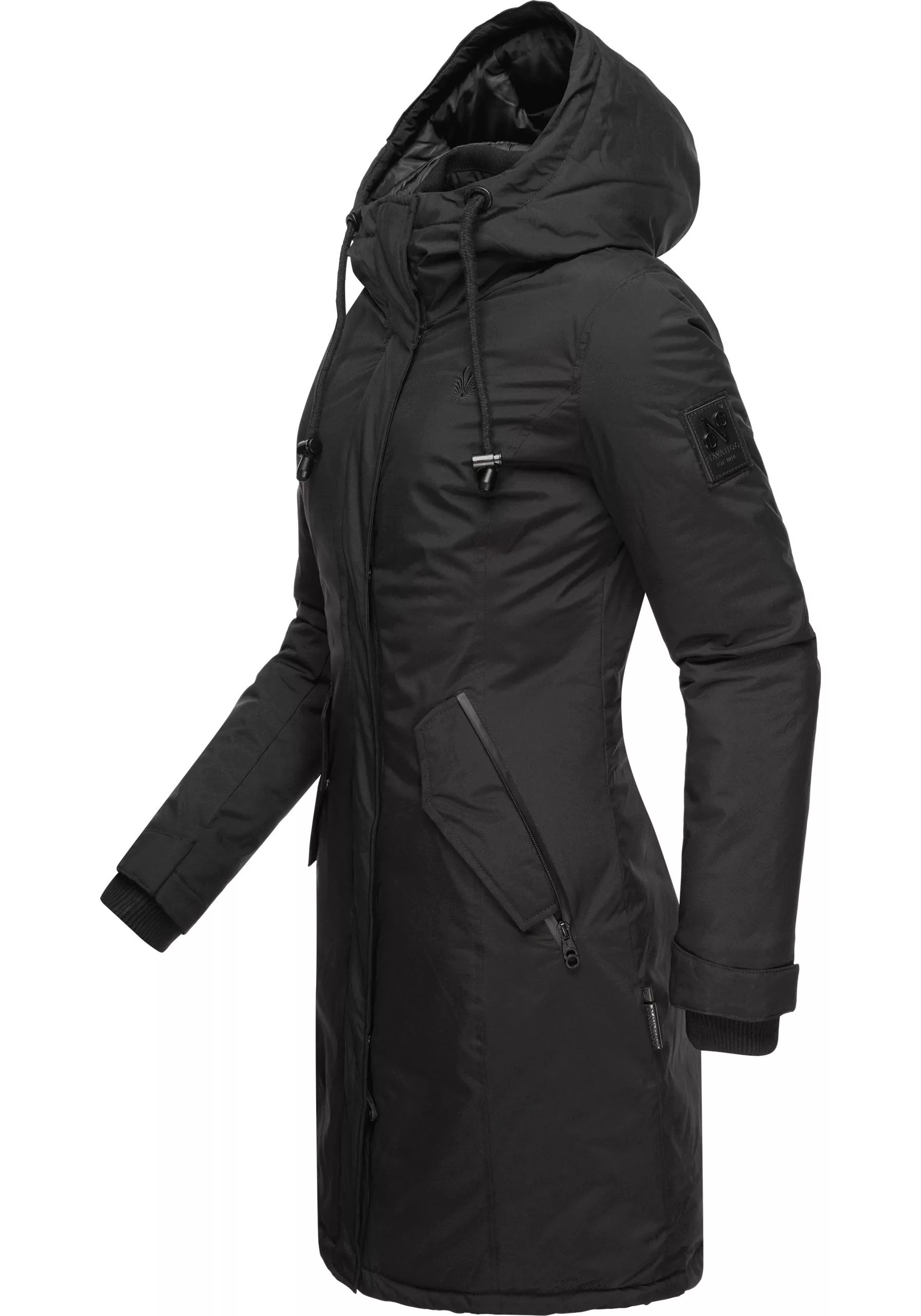 Navahoo Wintermantel "Letiziaa", sportlicher Winterparka mit gefütterter Ka günstig online kaufen