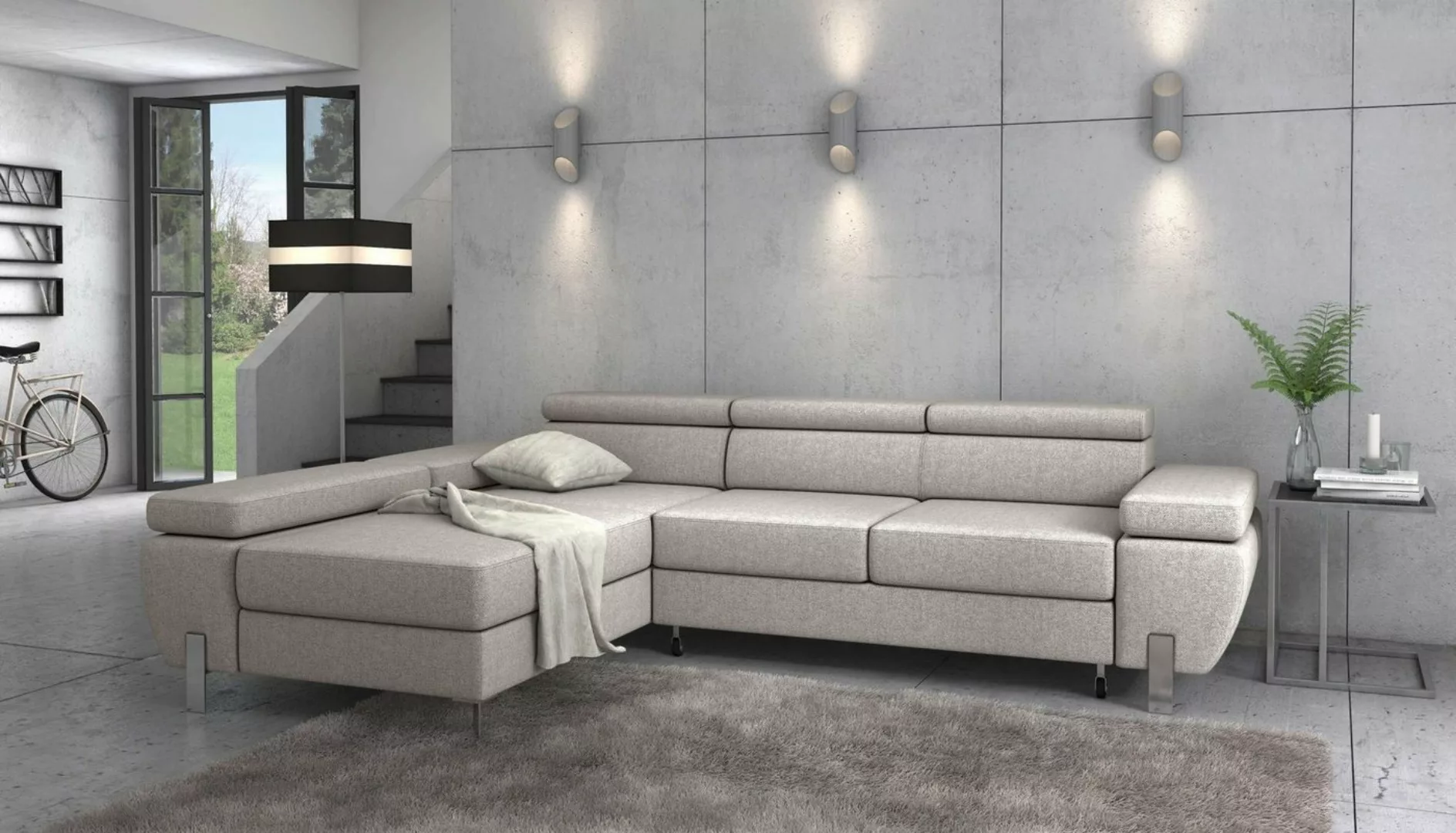 99rooms Ecksofa Fressa, L-Form, Eckcouch, Design günstig online kaufen