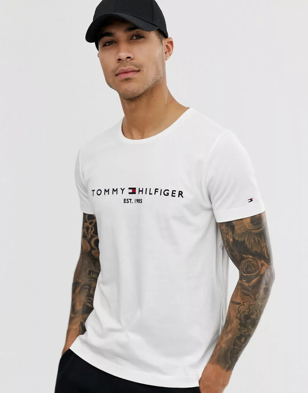 Tommy Hilfiger T-Shirt TOMMY FLAG HILFIGER TEE günstig online kaufen