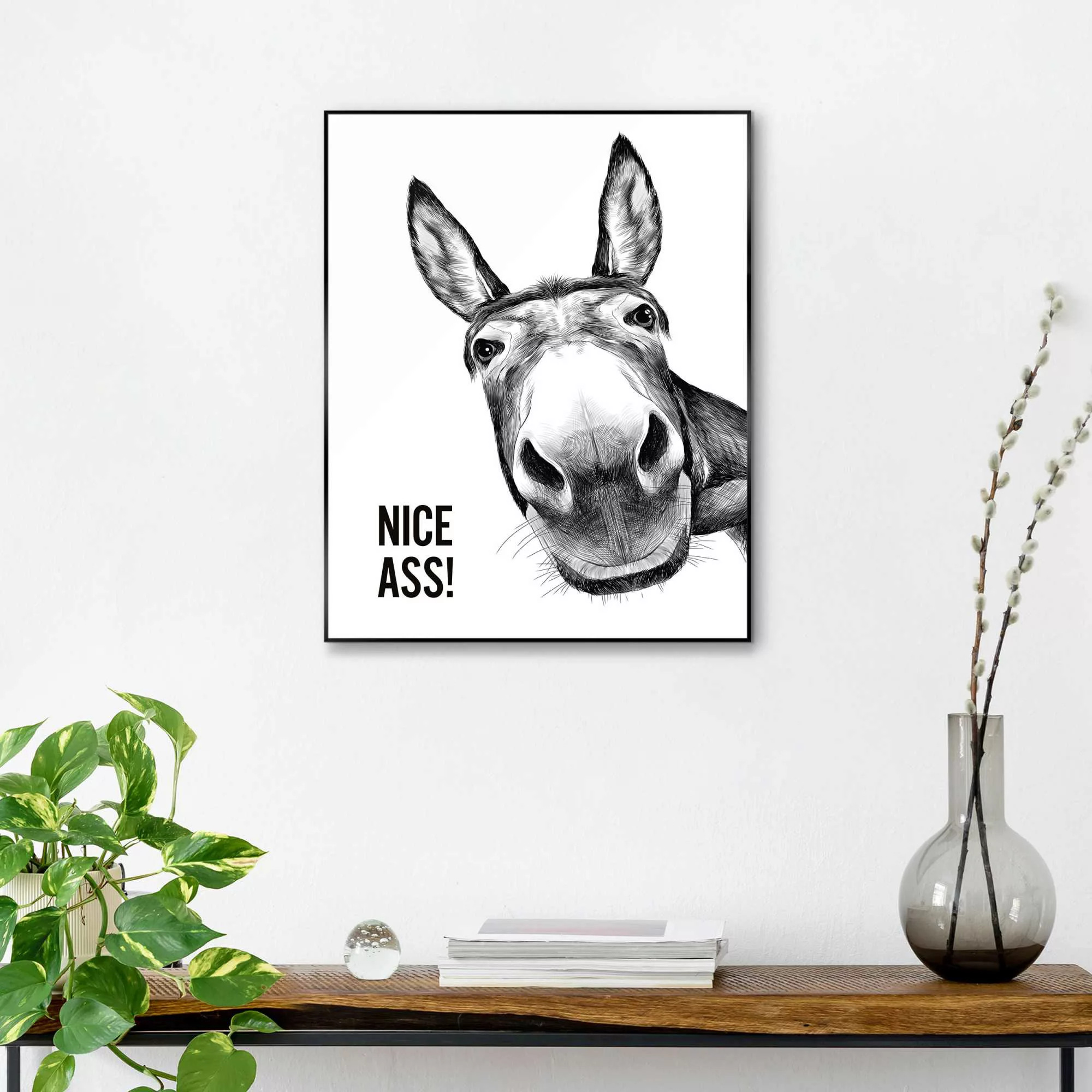 Reinders Bild mit Rahmen "Nice Ass" günstig online kaufen