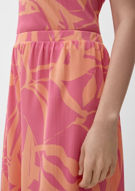 s.Oliver 7/8-Hose Culotte mit Plisseéfalten Raffung günstig online kaufen