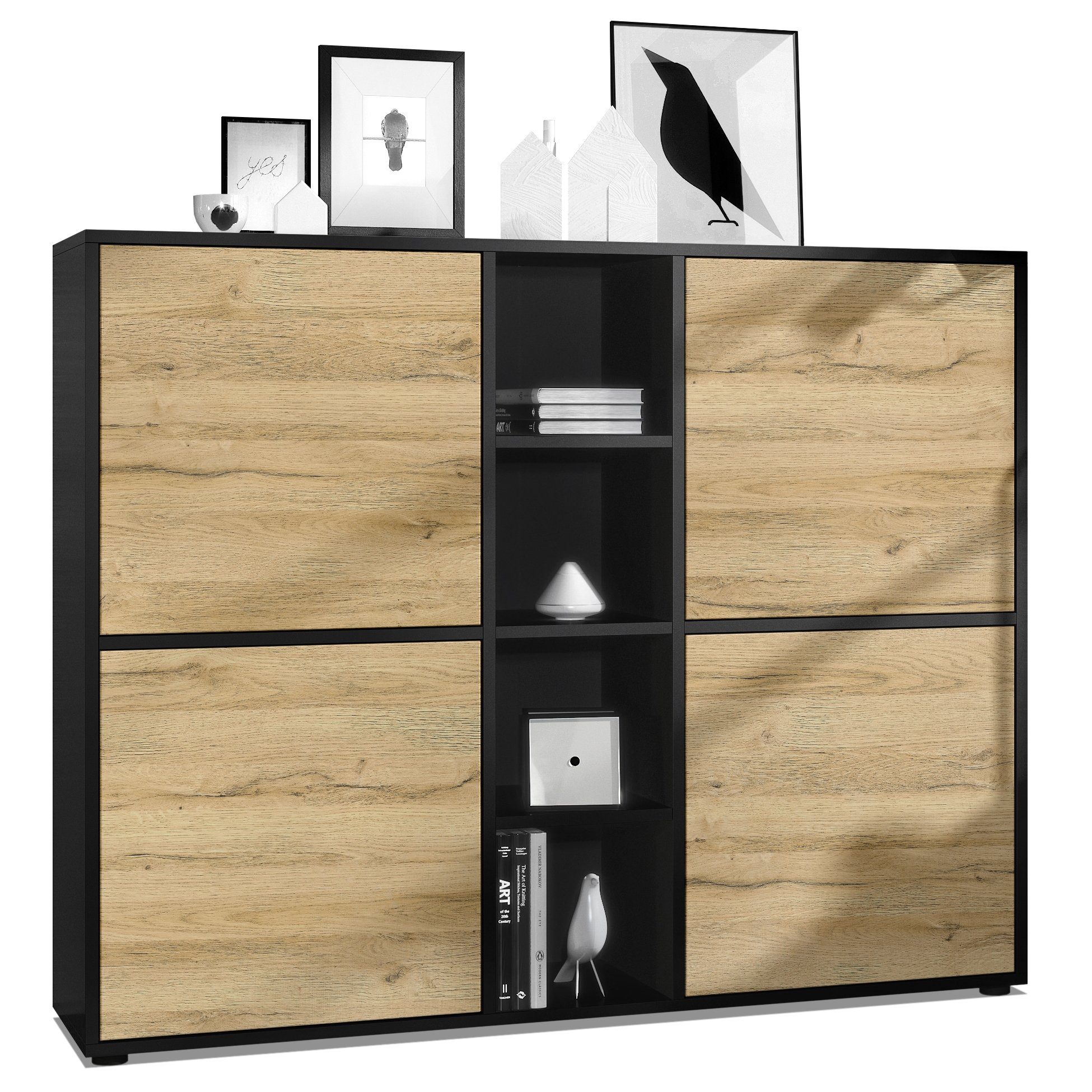 Vladon Highboard Cuba V3 (Highboard, Schrank günstig online kaufen