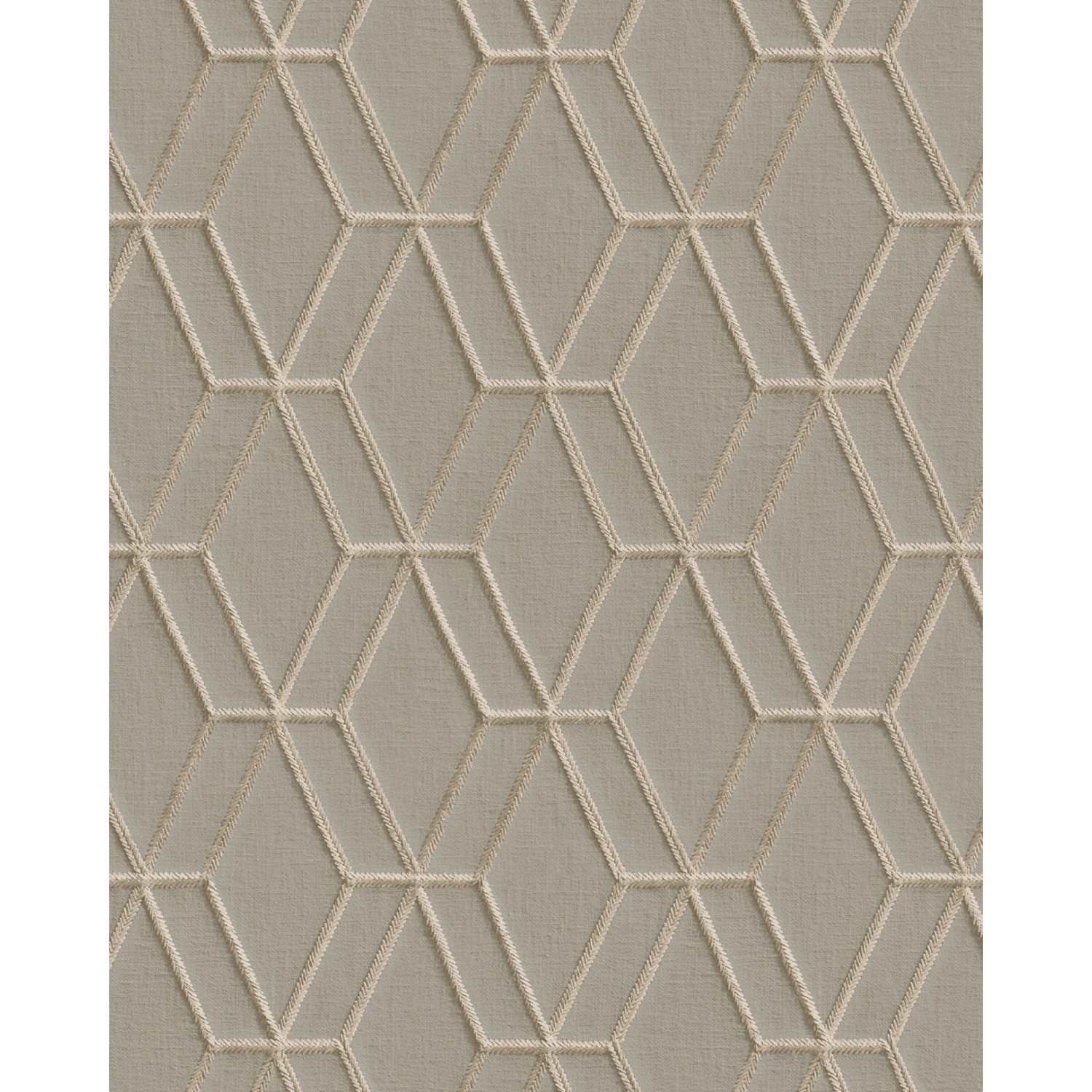 PROFHOME DE120064-DI Grafik Tapete Geometrisch glänzend Grau Silber 0,53 m günstig online kaufen