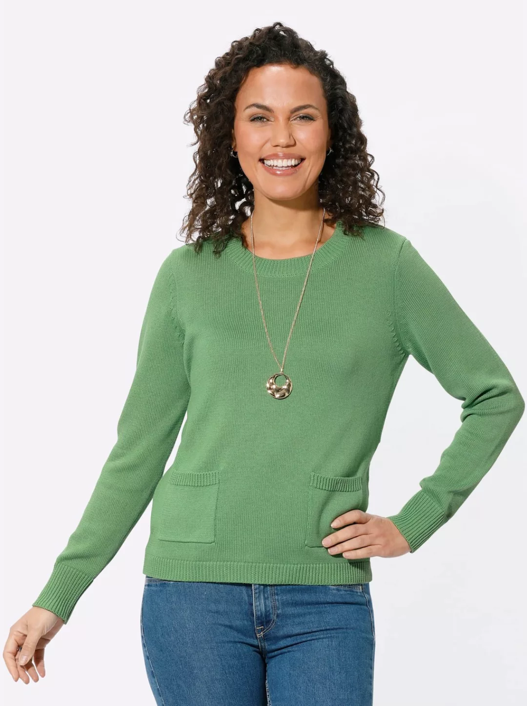 Casual Looks Rundhalspullover "Pullover" günstig online kaufen