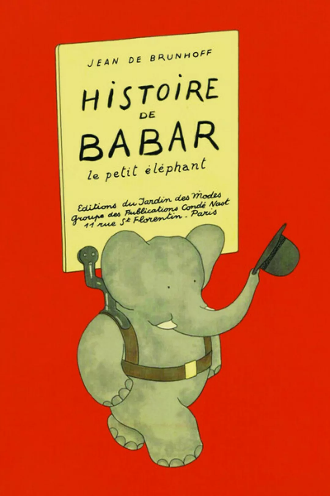 Poster / Leinwandbild - Histoire De Babar günstig online kaufen
