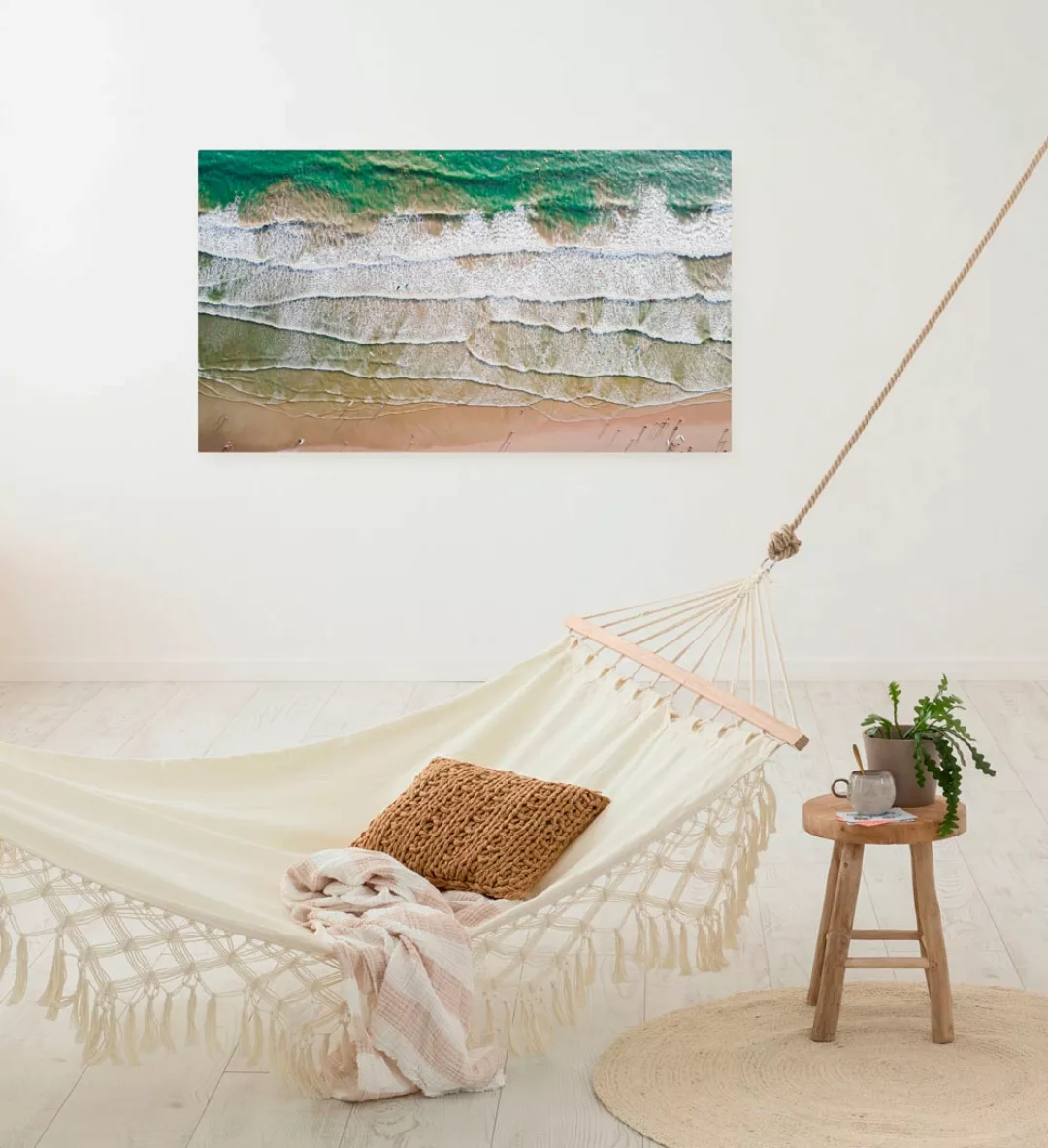 Komar Leinwandbild "Day at the Beach", (1 St.), 60x90 cm (Breite x Höhe), K günstig online kaufen
