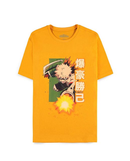 MY HERO ACADEMIA T-Shirt Orange Bakugo Katsuki günstig online kaufen