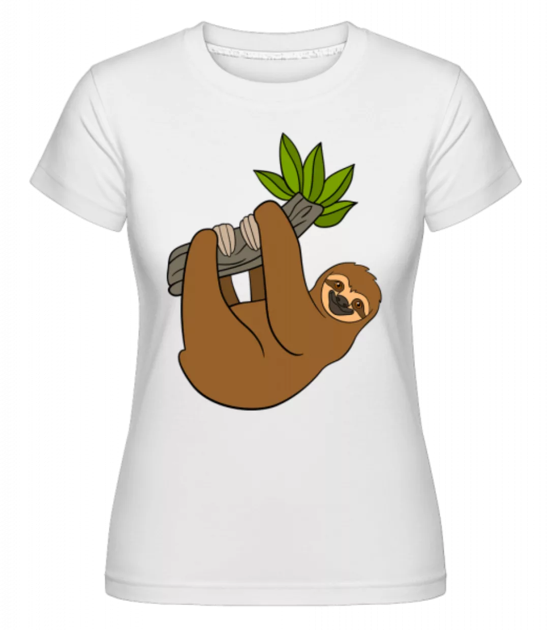 Faultier Hängt Am Ast · Shirtinator Frauen T-Shirt günstig online kaufen