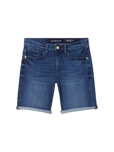 TOM TAILOR Jeansshorts Shorts Slim Fit Five-Pocket Jeansshorts Denim 7378 i günstig online kaufen