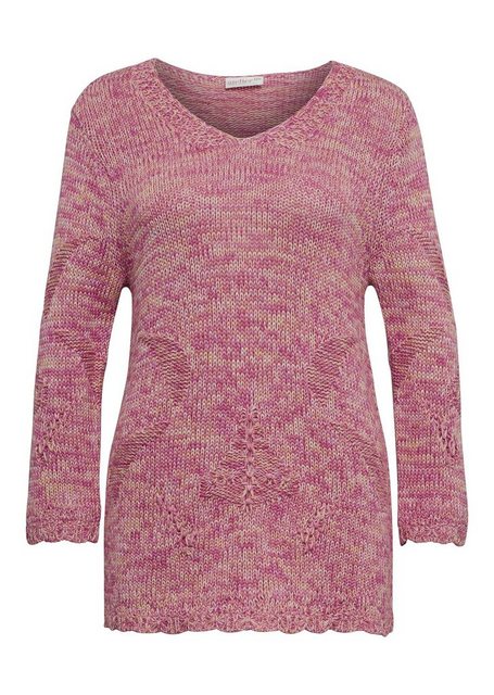 GOLDNER 3/4 Arm-Pullover Extravaganter Pullover günstig online kaufen