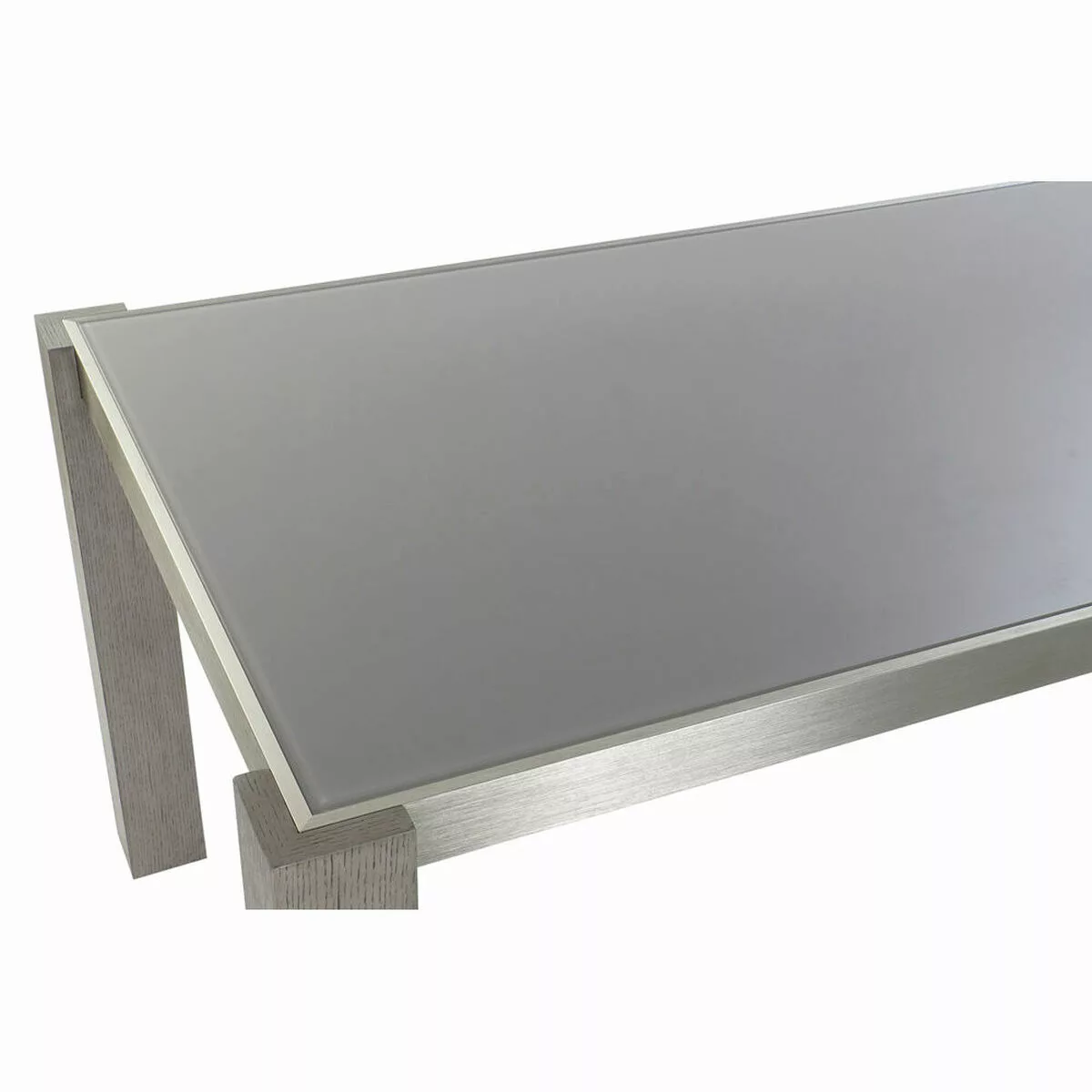 Esstisch Dkd Home Decor Kristall Grau Aluminium Eg Verre Trempé (162 X 92 X günstig online kaufen