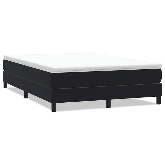 vidaXL Boxspringbett, Boxspringbett ohne Matratze Schwarz 160x220 cm Samt günstig online kaufen