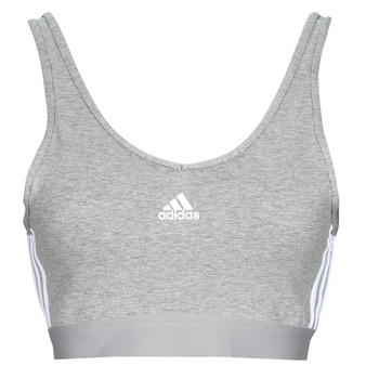 Adidas 3 Stripes Crop 2XL Medium Grey Heather / White günstig online kaufen